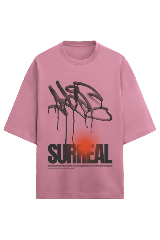 Melimy Classic Oversized Surreal T-shirt - Melimy